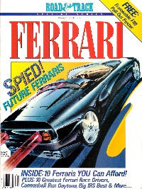 Road&Track Ferrari 1991